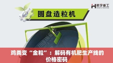  鸡粪变“金粒”：解码有机肥生产线的价格密码