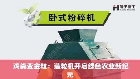  鸡粪变金粒：造粒机开启绿色农业新纪元